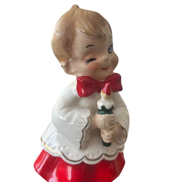 Vintage Josef Originals Christmas Choir Boy Kitsch Figurine Holiday Decor - Picture 5 of 6